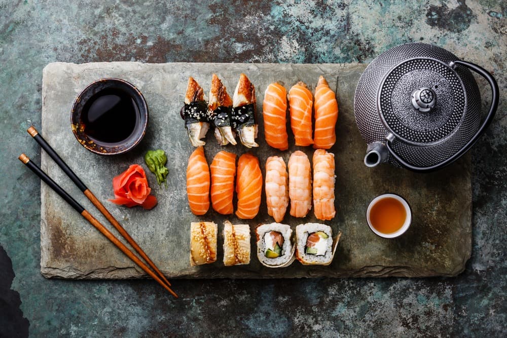 Sushi und Sashimi