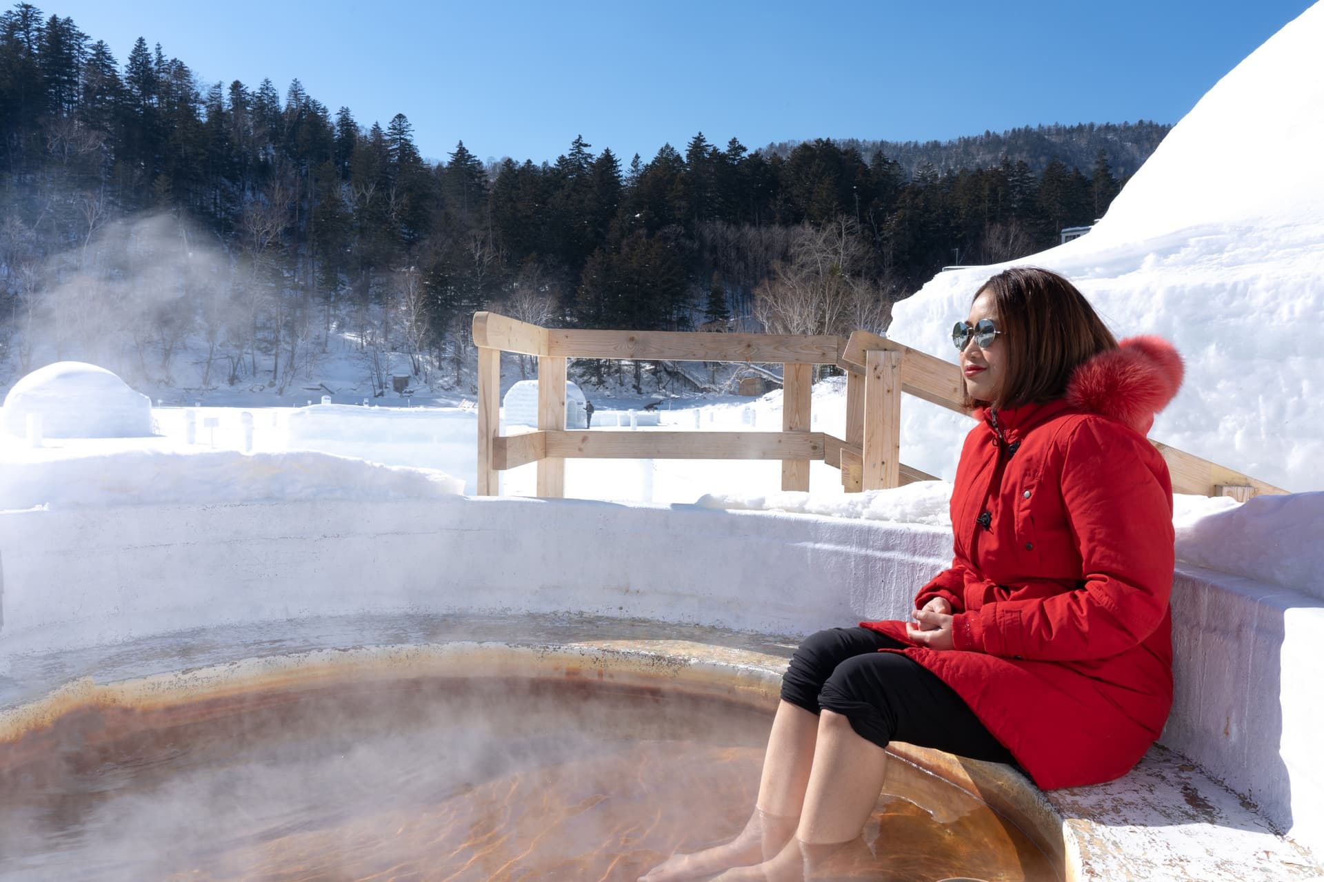 Die besten Onsen auf der Insel Hokkaido