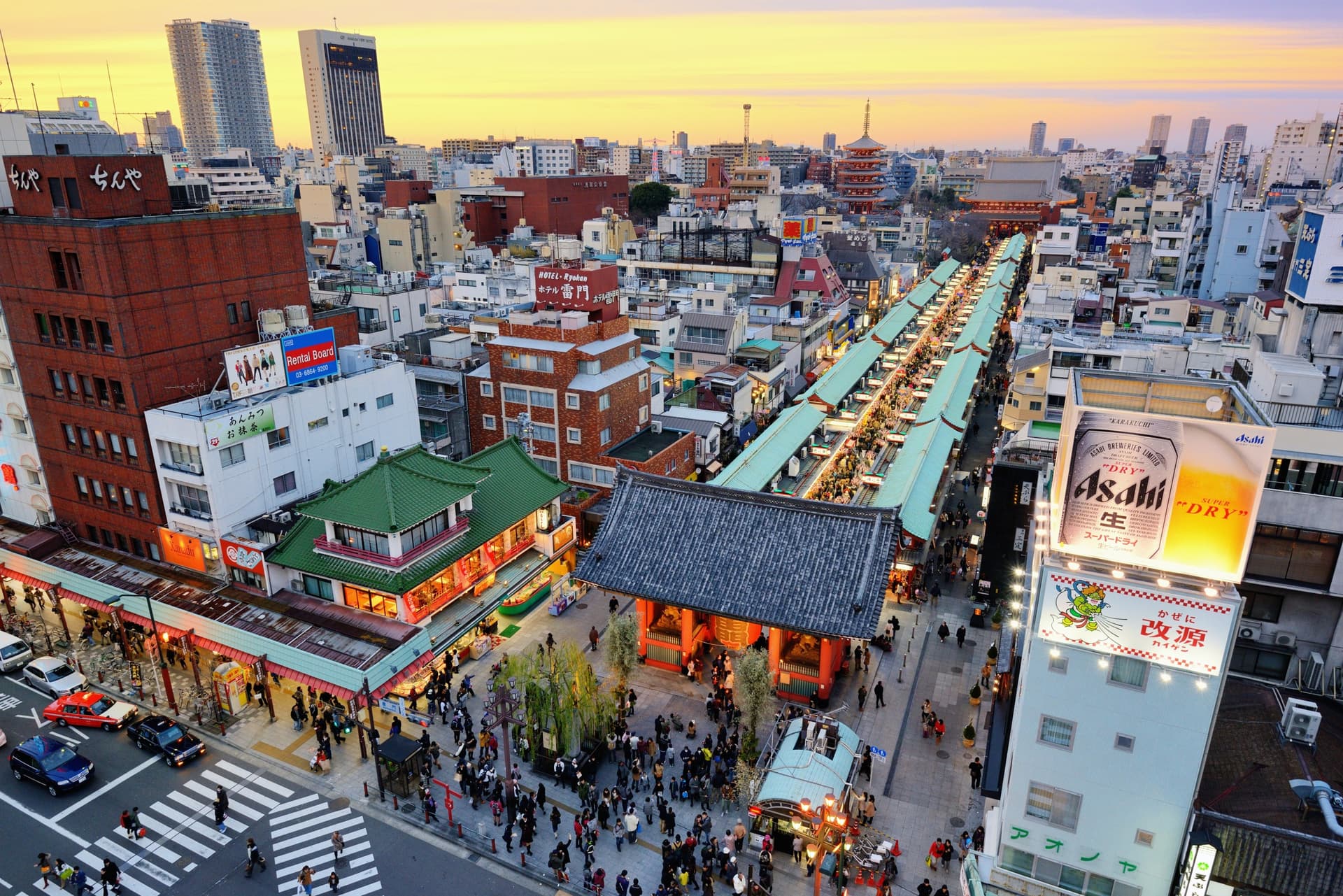 Praktische Details zum Leben in Tokio