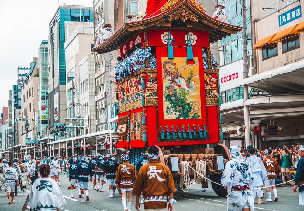 Gion Matsuri Festival: Entdecken Sie das größte Event Japans