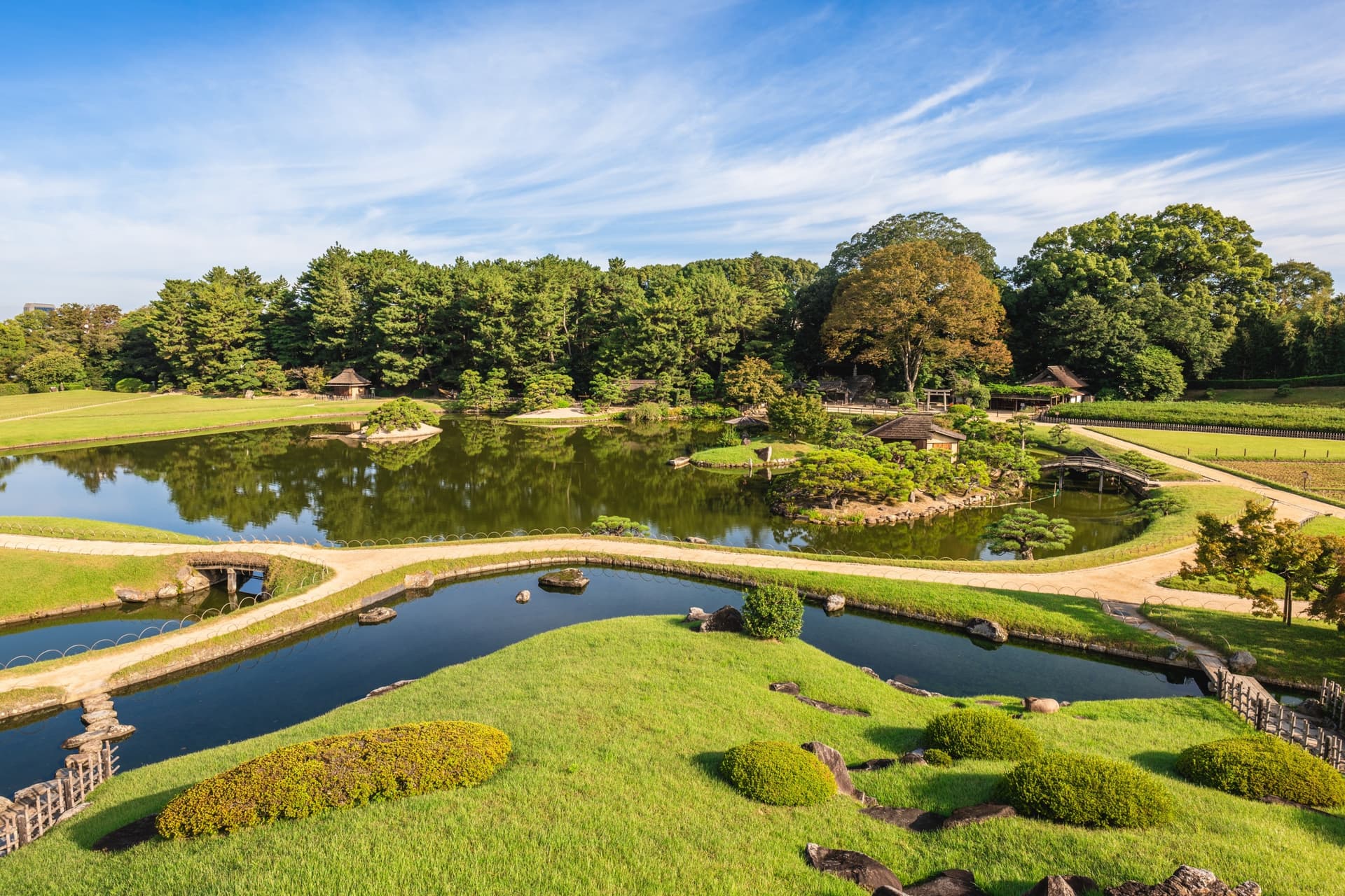 Der Koraku-en Garten in Okayama