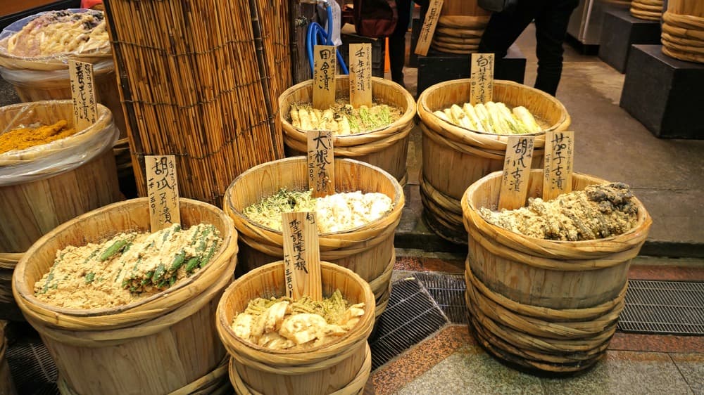Japanische fermentierte Produkte