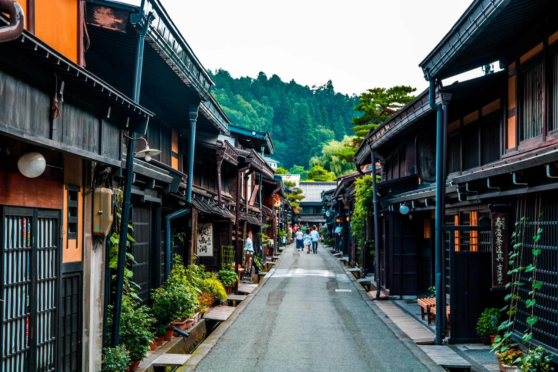 Flucht in die Hirtenlandschaft von Takayama